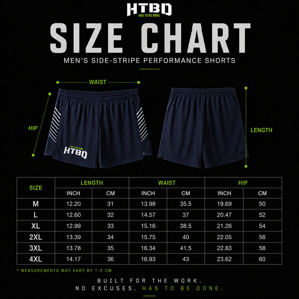 Men’s Side-Stripe Performance Shorts