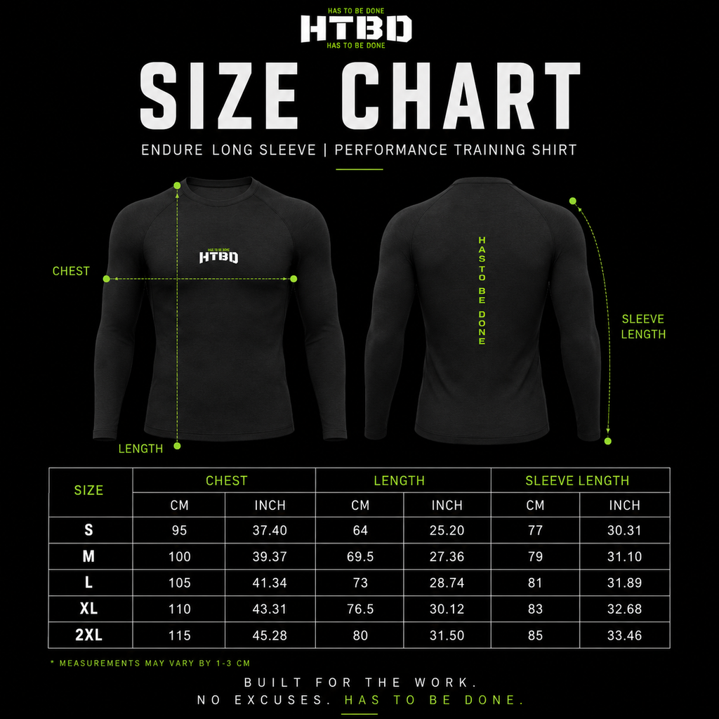 Endure Long Sleeve | Performance Training Shirt