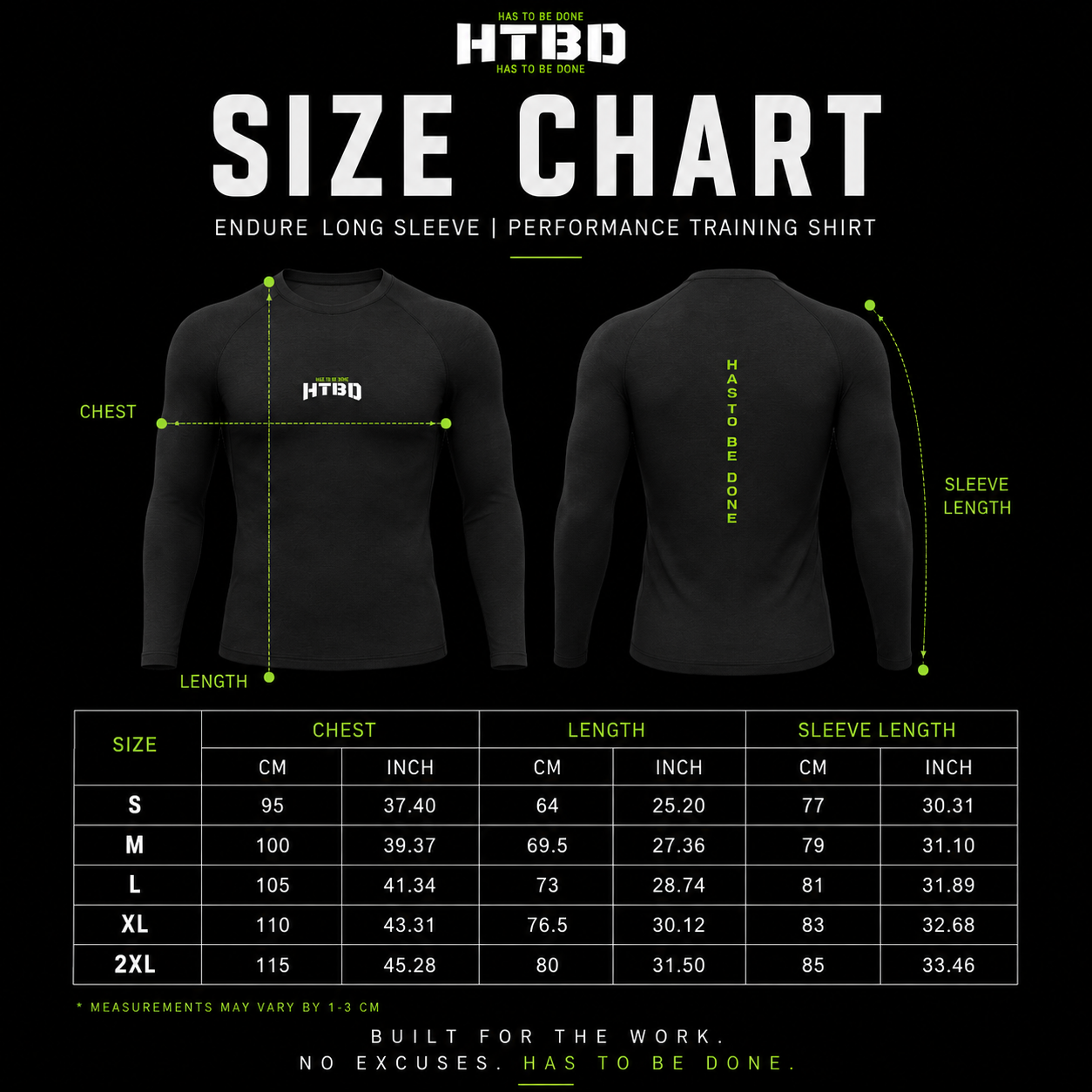 Endure Long Sleeve | Performance Training Shirt