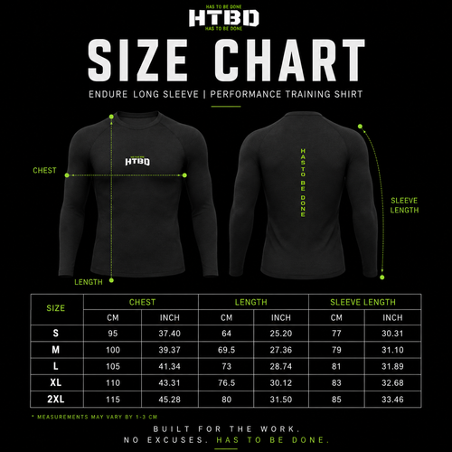 Endure Long Sleeve | Performance Training Shirt