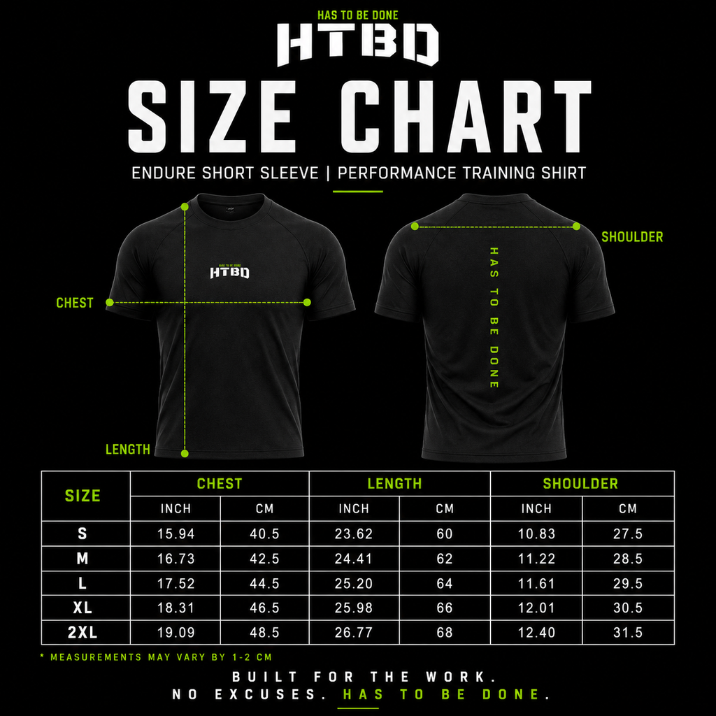 Endure Short Sleeve | Performance Training Shirt