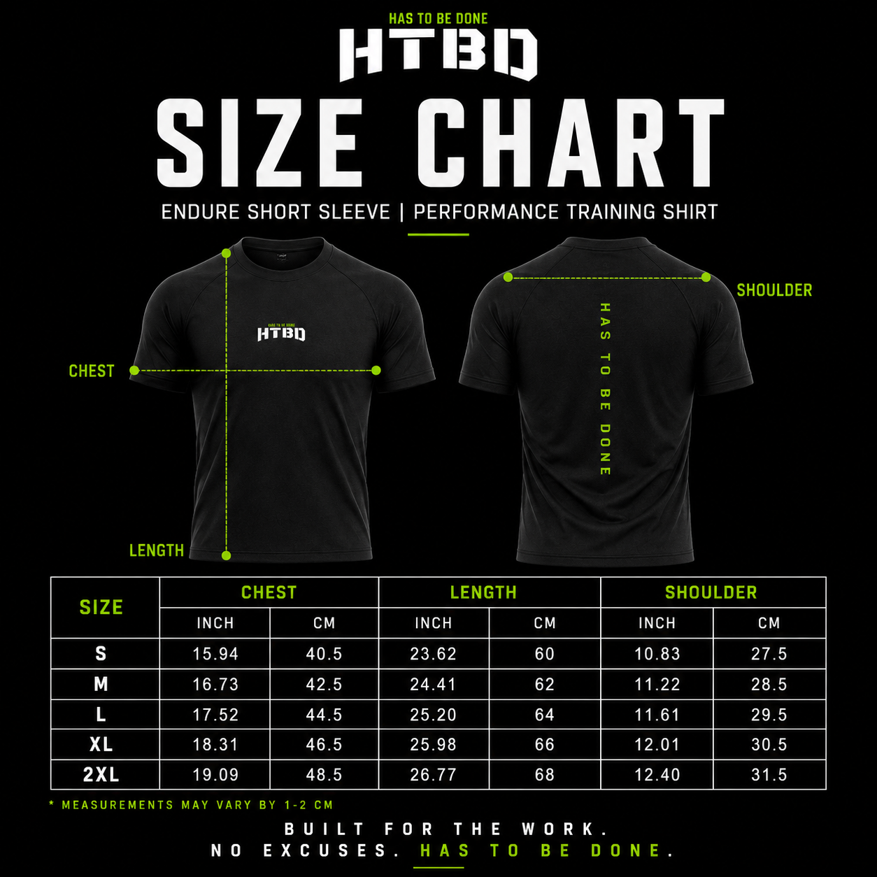 Endure Short Sleeve | Performance Training Shirt