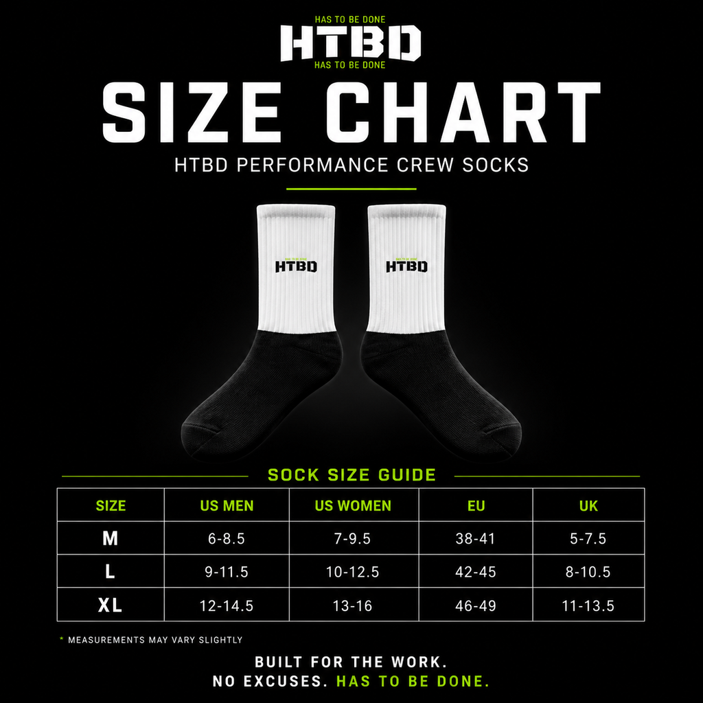 Performance Crew Socks | Built For The Work