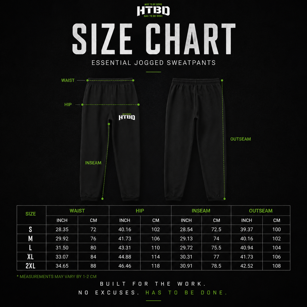 Essential Jogged Sweatpants | Heavyweight Training Bottoms